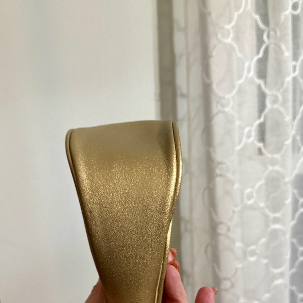 Etienne Aigner Gold Crossbody Bag - Picture 7 of 10